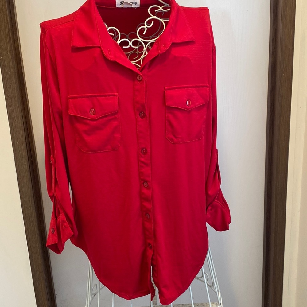 Blue mood blouse
